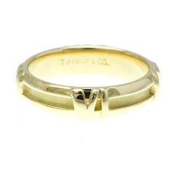 Tiffany Atlas Numeric Ring Yellow Gold (18K) Fashion No Stone Band Ring Gold