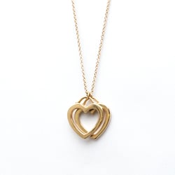Tiffany Sentimental Heart Necklace Pink Gold (18K) No Stone Men,Women Fashion Pendant Necklace (Pink Gold)