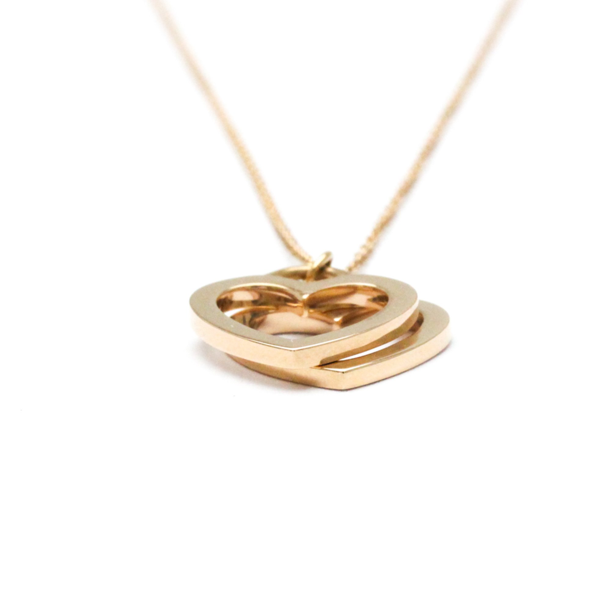 Tiffany Sentimental Heart Necklace Pink Gold (18K) No Stone Men,Women Fashion Pendant Necklace (Pink Gold)