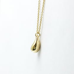 Tiffany Teardrop Yellow Gold (18K) No Stone Men,Women Fashion Pendant Necklace (Gold)