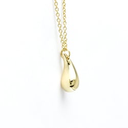 Tiffany Teardrop Yellow Gold (18K) No Stone Men,Women Fashion Pendant Necklace (Gold)