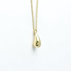 Tiffany Teardrop Yellow Gold (18K) No Stone Men,Women Fashion Pendant Necklace (Gold)