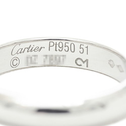 Cartier 1895 Wedding Ring Pt950 #51