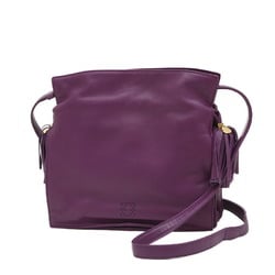 Loewe Flamenco 22 Shoulder Bag in Nappa Leather, Purple 380.82EE17