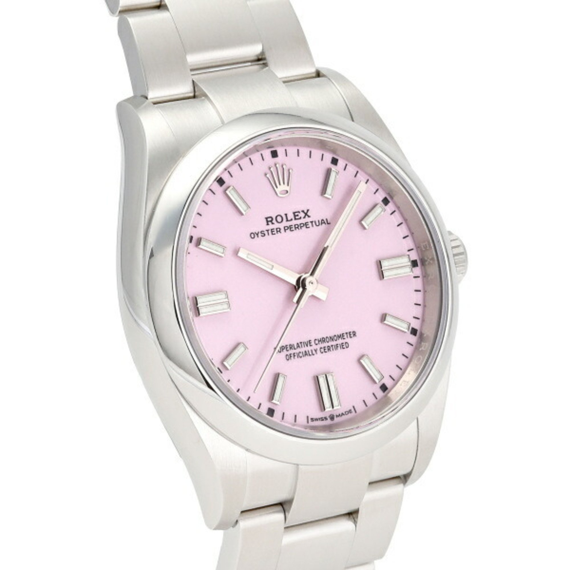 Rolex ROLEX Oyster Perpetual 36 126000 Candy Pink Dial Men's Watch