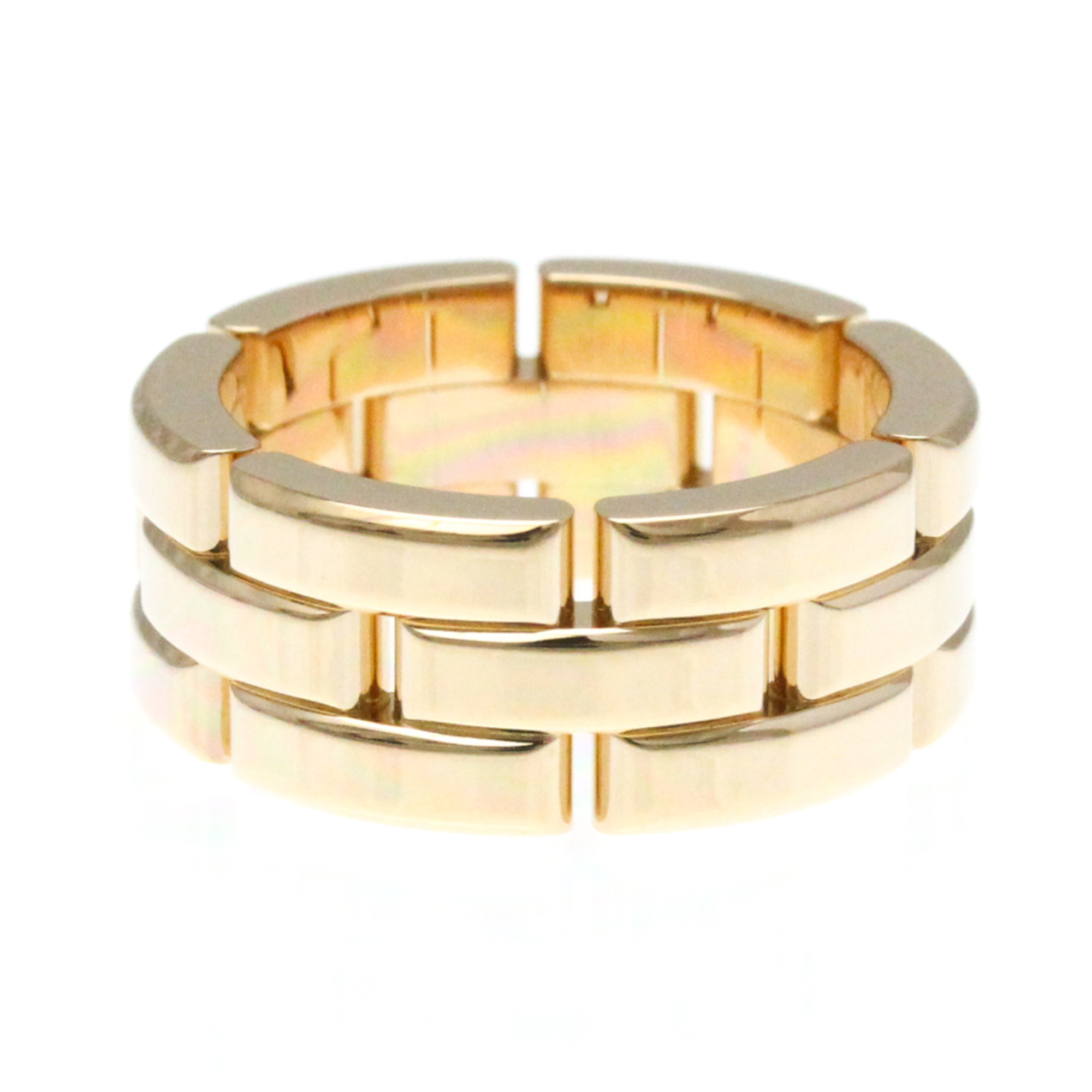 Cartier Maillon Panthère Ring Pink Gold (18K) Fashion No Stone Band Ring Pink Gold