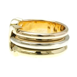 Cartier 2C Trinity Ring Pink Gold (18K),White Gold (18K),Yellow Gold (18K) Fashion No Stone Band Ring Gold