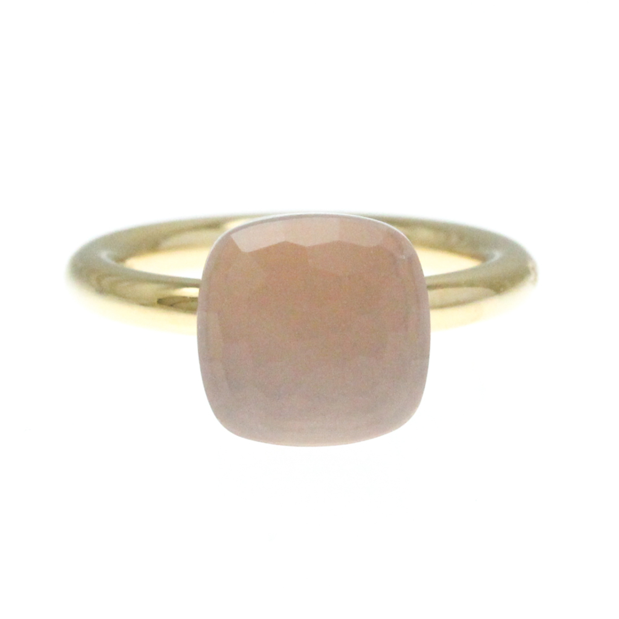 Pomellato Nude Ring Pink Gold (18K) Fashion Rose Quartz Band Ring Pink Gold  | eLADY Globazone