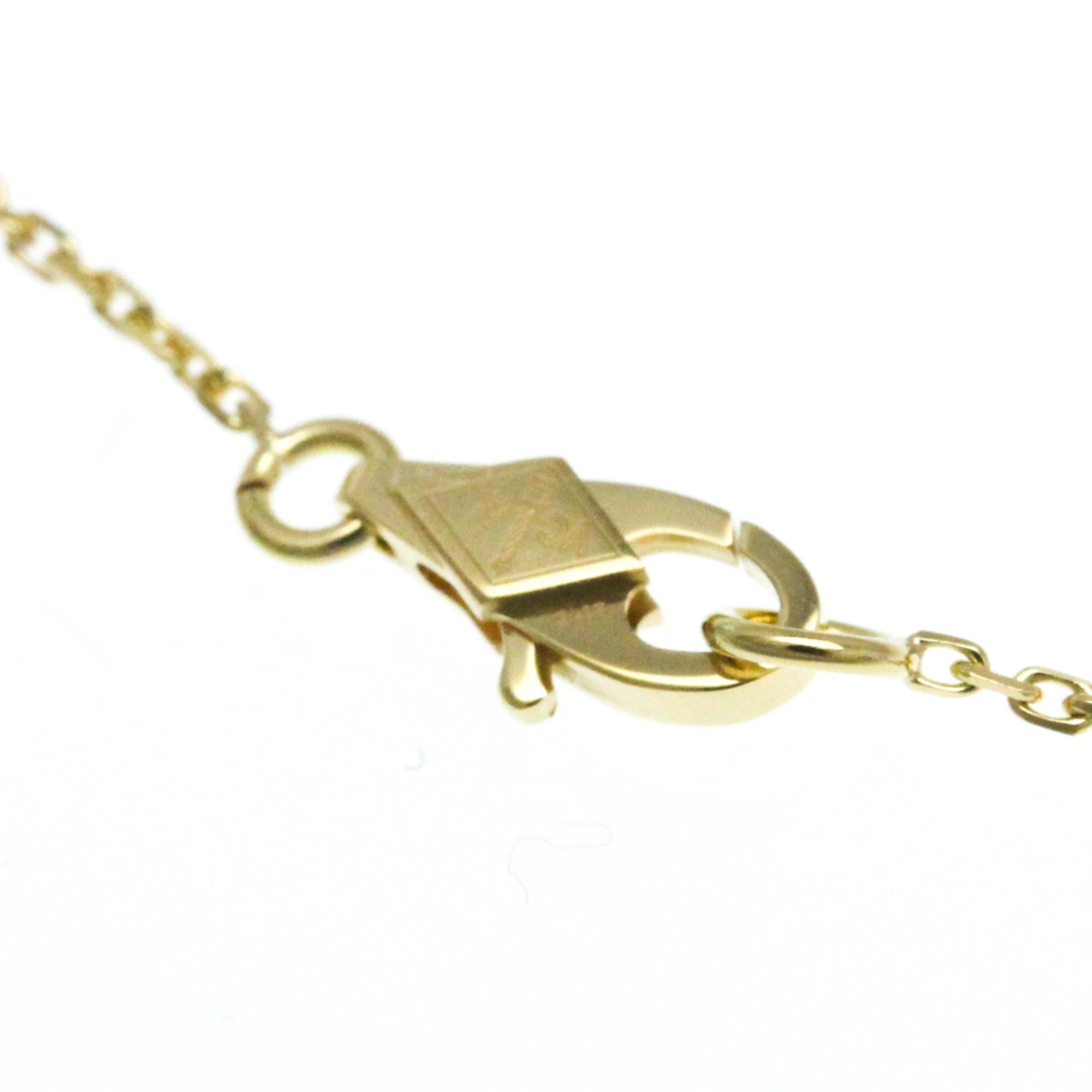 Van Cleef & Arpels Sweet Alhambra VCARF69100 Yellow Gold (18K) Shell Men,Women Pendant Necklace (Gold)