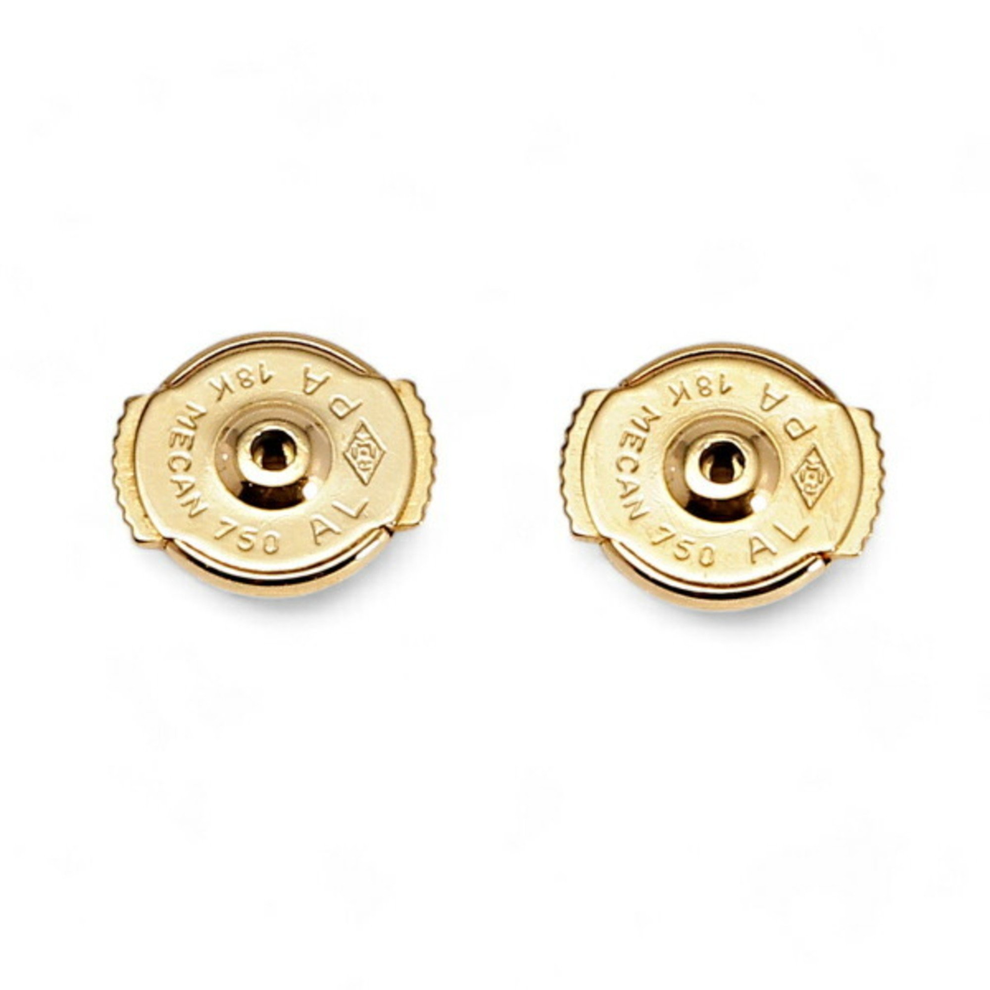 Cartier Love K18YG Yellow Gold Earrings