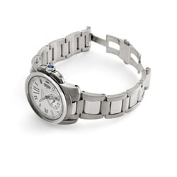 Cartier Calibre Deux W7100015 Silver Dial Men's Watch