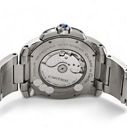 Cartier Calibre Deux W7100015 Silver Dial Men's Watch