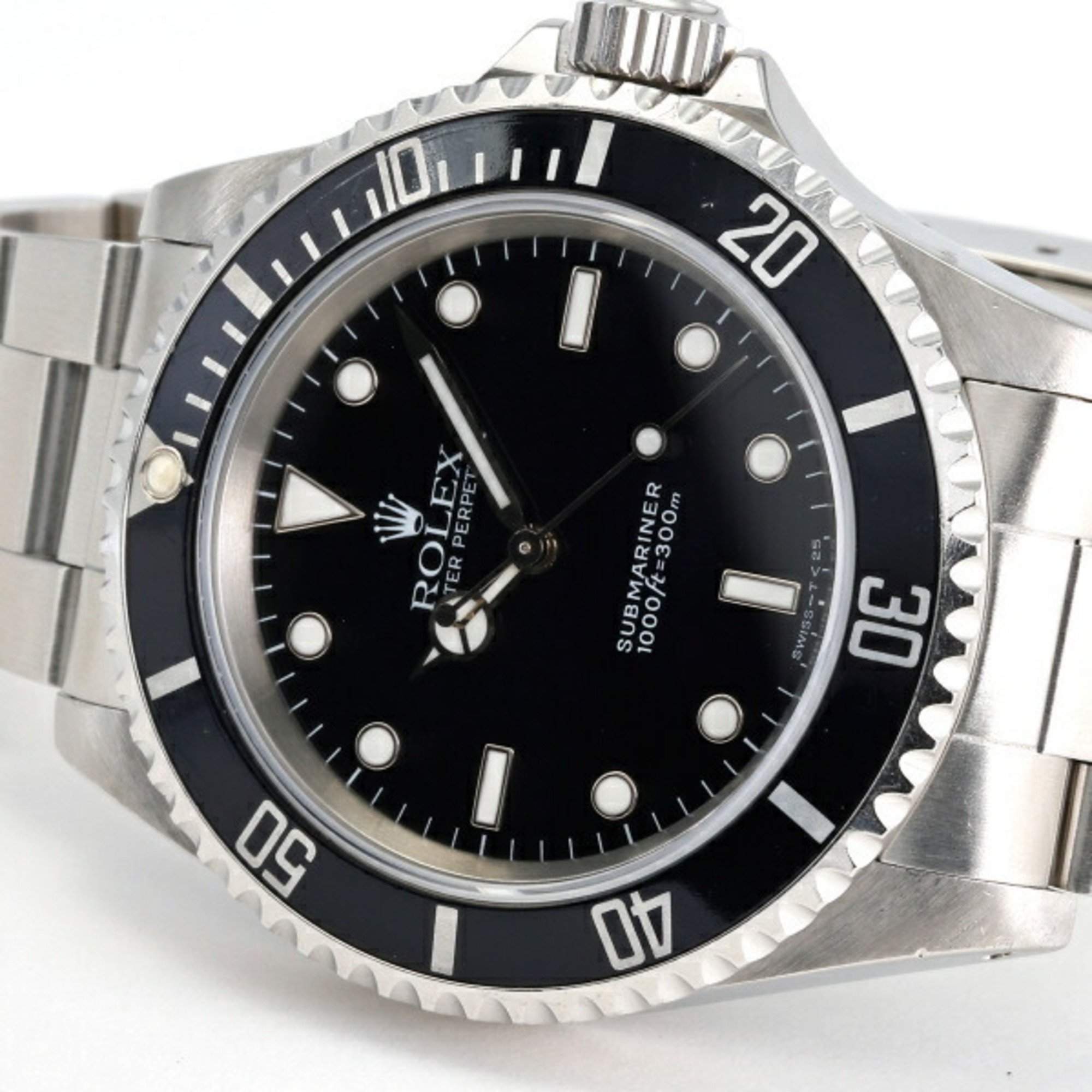 Rolex ROLEX Submariner 14060 Black Dial Men's Watch