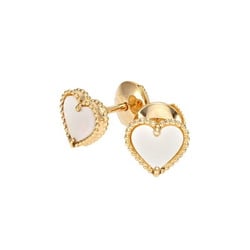 Van Cleef & Arpels Sweet Alhambra Heart K18YG Yellow Gold Earrings