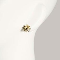 Tiffany Daisy K18YG Yellow Gold Earrings