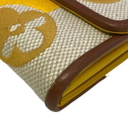 LOUIS VUITTON M80416 Portefeuille Capucines Monogram Long Wallet Yellow Women's