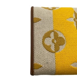 LOUIS VUITTON M80416 Portefeuille Capucines Monogram Long Wallet Yellow Women's