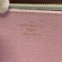 LOUIS VUITTON M81765 Zippy Wallet Garden Round Monogram Long Silver Women's