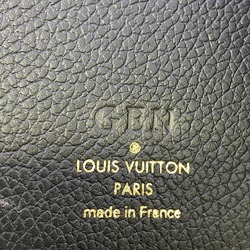 LOUIS VUITTON M80968 Portefeuille Victorine Compact Wallet Monogram Empreinte Tri-fold Black Women's