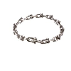 TIFFANY&Co. Tiffany Small Link Hardware 925 16.8g Bracelet Silver Women's
