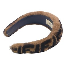 FENDI Fendi Headband Hair Brown Women's