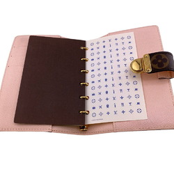 LOUIS VUITTON R21013 Agenda PM Koala Monogram Planner Cover Brown Women's