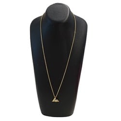 Louis Vuitton LOUIS VUITTON Necklace for Women and Men, 750YG Diamond, LV Volt One GM Yellow Gold Q93808, Polished