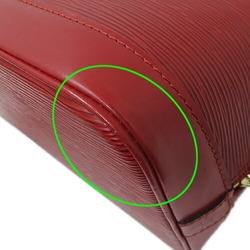Louis Vuitton Epi Women's Handbag Alma Castilian Red M52147