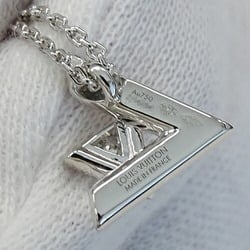 LOUIS VUITTON Necklace for Women 750WG Diamond Indantif LV Volt One PM White Gold Q93806 Polished