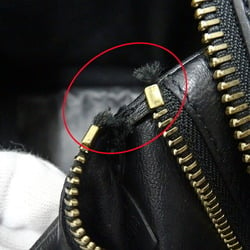 CELINE Women's Luggage Tote Bag Leather Shopper Black