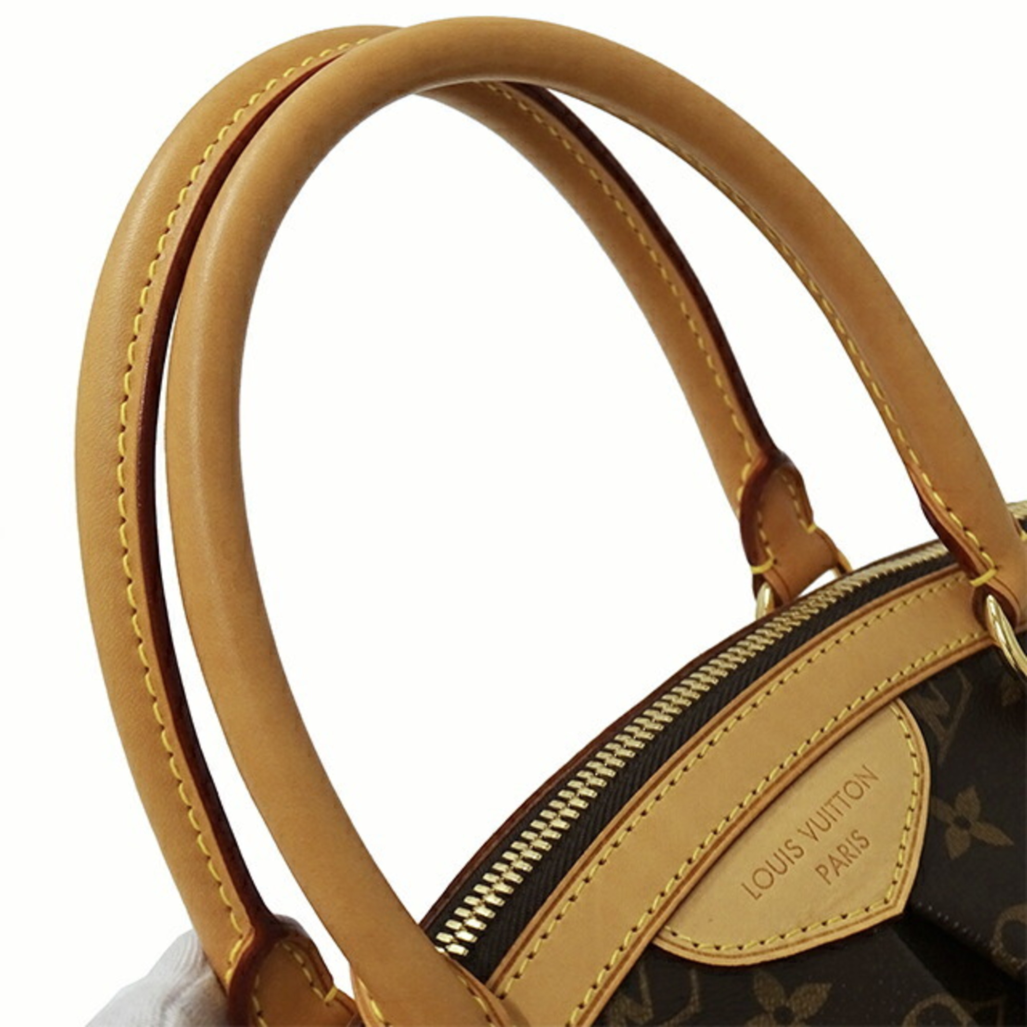 LOUIS VUITTON Bag Monogram Women's Handbag Tivoli PM Brown M40143