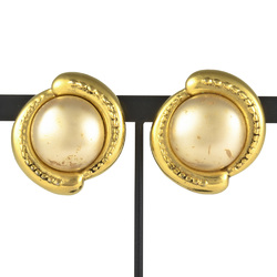 CHANEL Faux Pearl Earrings, 23 Engraved, Victor de Castellane, Women's