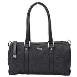 GUCCI Bag Women's Handbag Canvas Black 30458 Compact