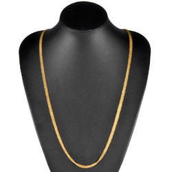 Tiffany & Co. Mesh Chain Necklace K20 Gold Long 11.8g Women's