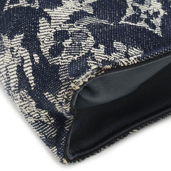 LOUIS VUITTON Louis Vuitton Monogram Tapestry Pochette Voyage MM Second Bag Clutch Pouch Denim M80034