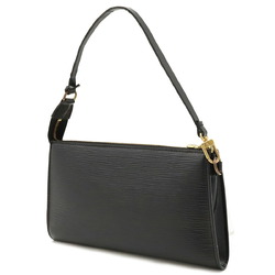 LOUIS VUITTON Louis Vuitton Epi Pochette Accessory Pouch Handbag Leather Noir Black M52942