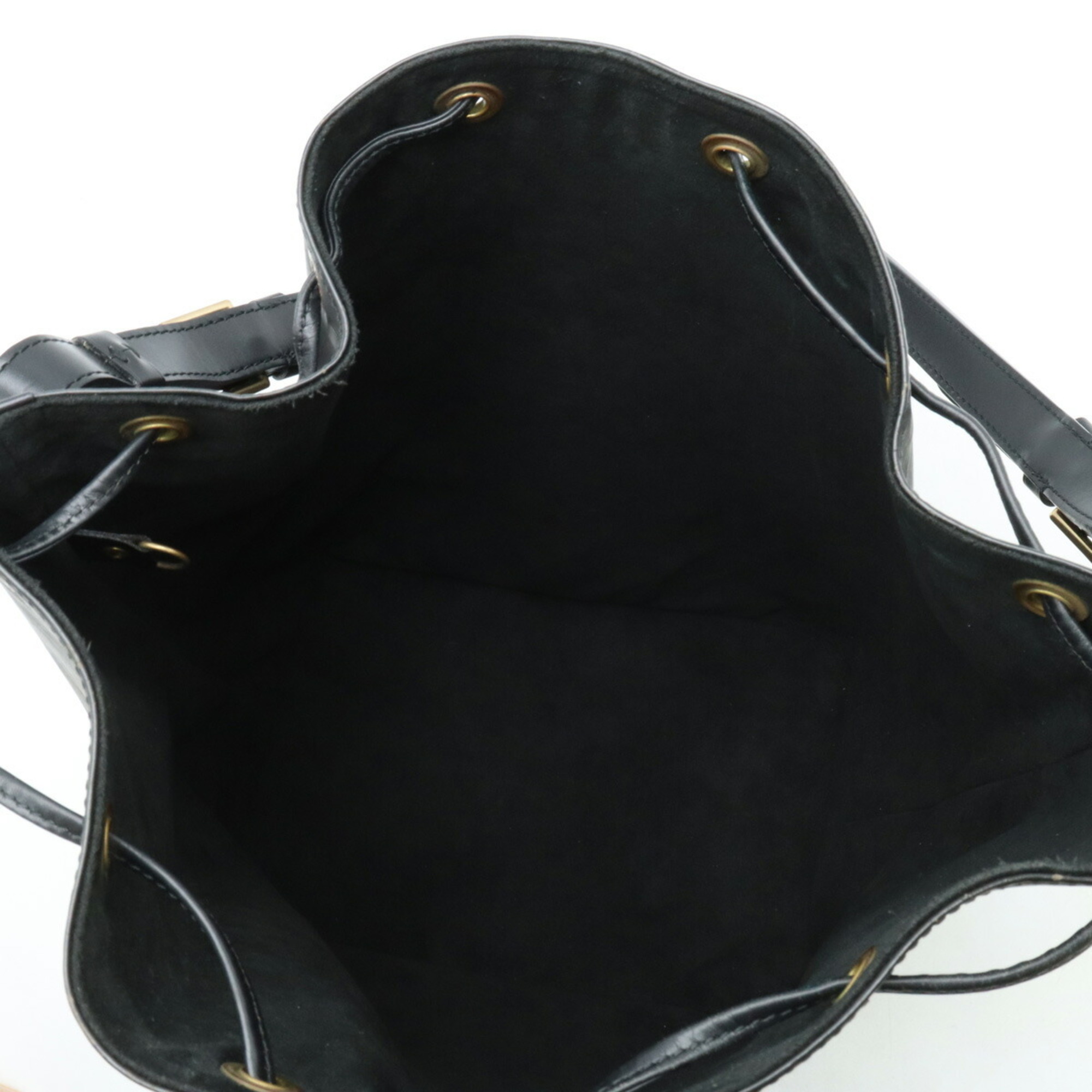 LOUIS VUITTON Epi Noe Shoulder Bag Noir Black M59002