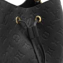 LOUIS VUITTON Louis Vuitton Monogram Empreinte NeoNoe Shoulder Bag Handbag Noir Black M45256