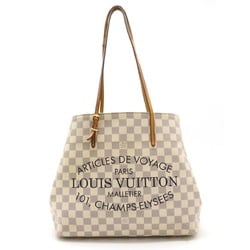 LOUIS VUITTON Damier Azur Cabas MM Tote Bag Shoulder N41375