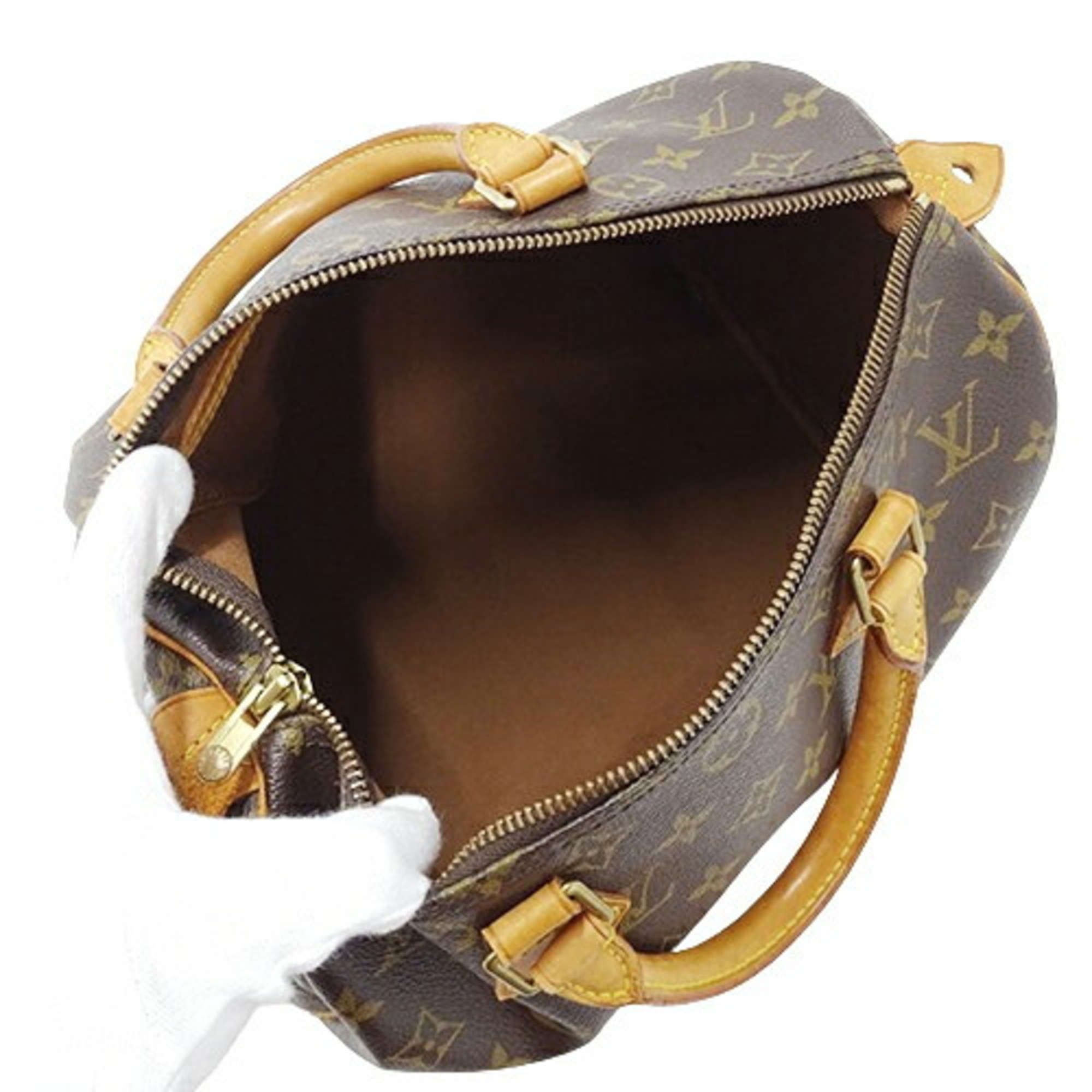 Louis Vuitton LOUIS VUITTON Bag Monogram Women's Handbag Speedy 30 M41526 Brown