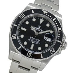 Rolex ROLEX Submariner Date 126610LN Random Number Men's Watch Automatic AT Stainless Steel SS Silver Black Polished