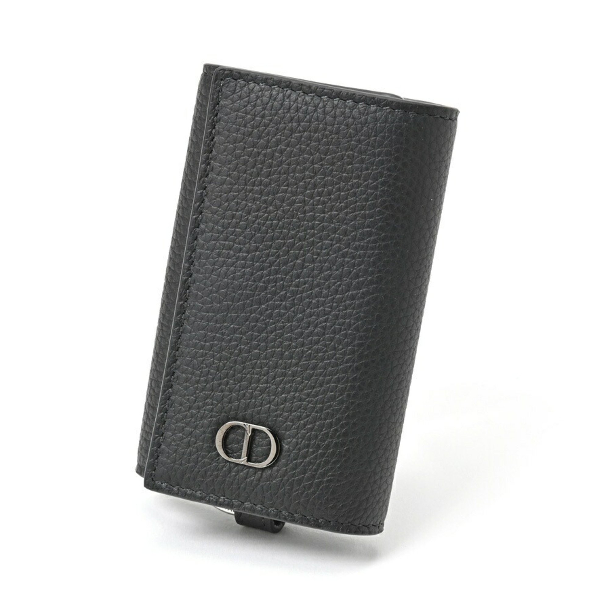 Christian Dior Dior CD Icon Key Case Holder 2ESKH281CDI_H00N Grained Calfskin S-155790