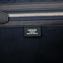 HERMES City Slide Cross GM Sling Bag Shoulder Waist Taurillon Cristobal Dark Navy