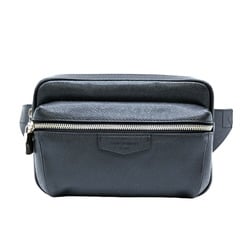 LOUIS VUITTON Louis Vuitton Sling Bag Bum Waist Pouch Outdoor Taiga Black M33438