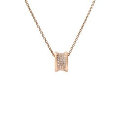 Bvlgari B.Zero1 K18PG Pink Gold Necklace