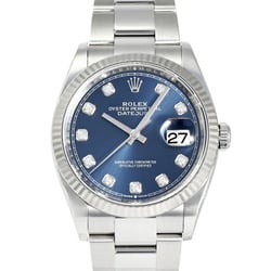 Rolex ROLEX Datejust 36 126234G Bright Blue Dial Men's Watch