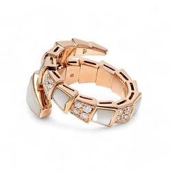 Bvlgari Serpenti (Viper) M K18PG Pink Gold Ring