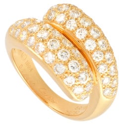 Cartier Mimi Ring Diamond #50 K18YG Women's