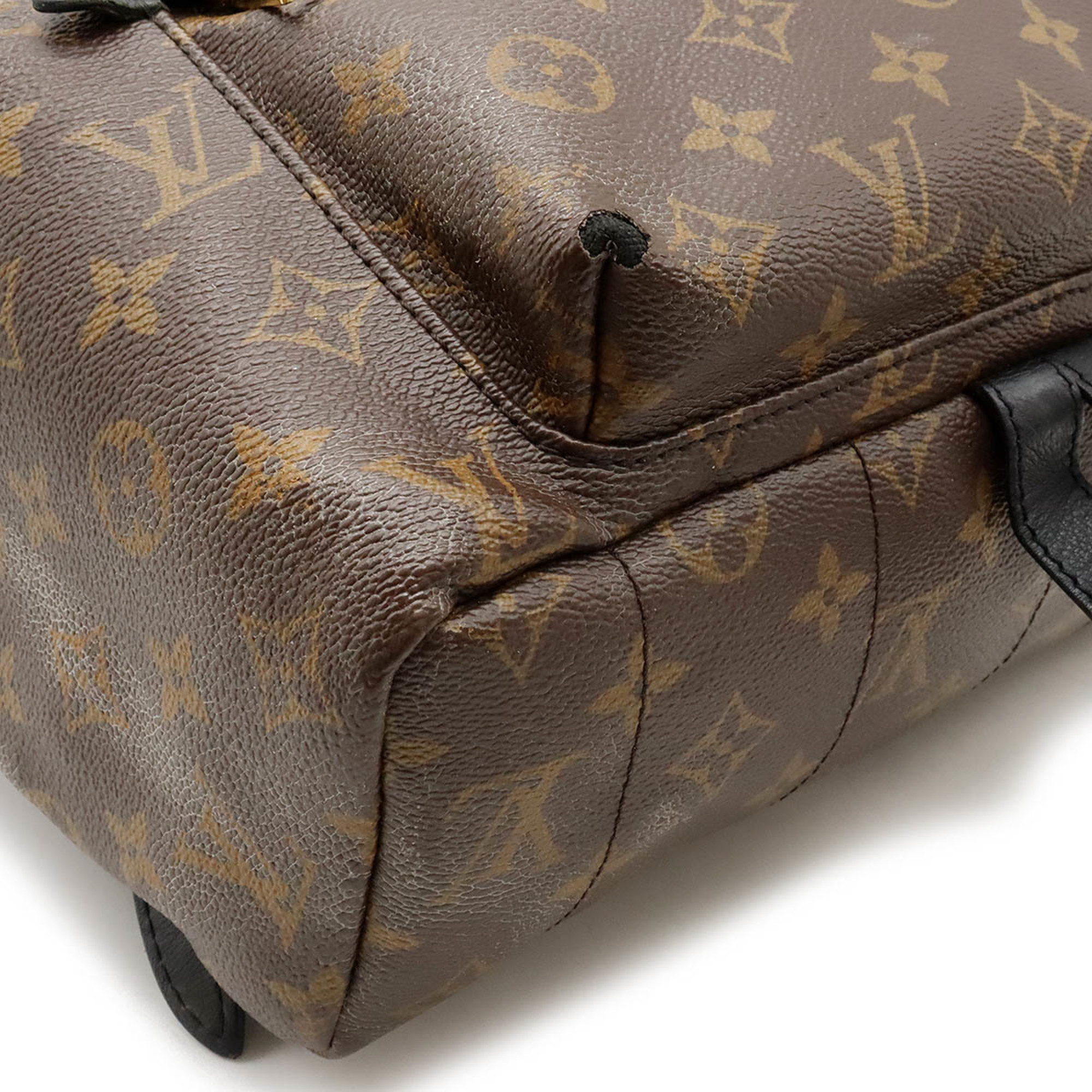 LOUIS VUITTON Louis Vuitton Monogram Palm Springs MM Backpack Rucksack Shoulder Bag Leather M41561