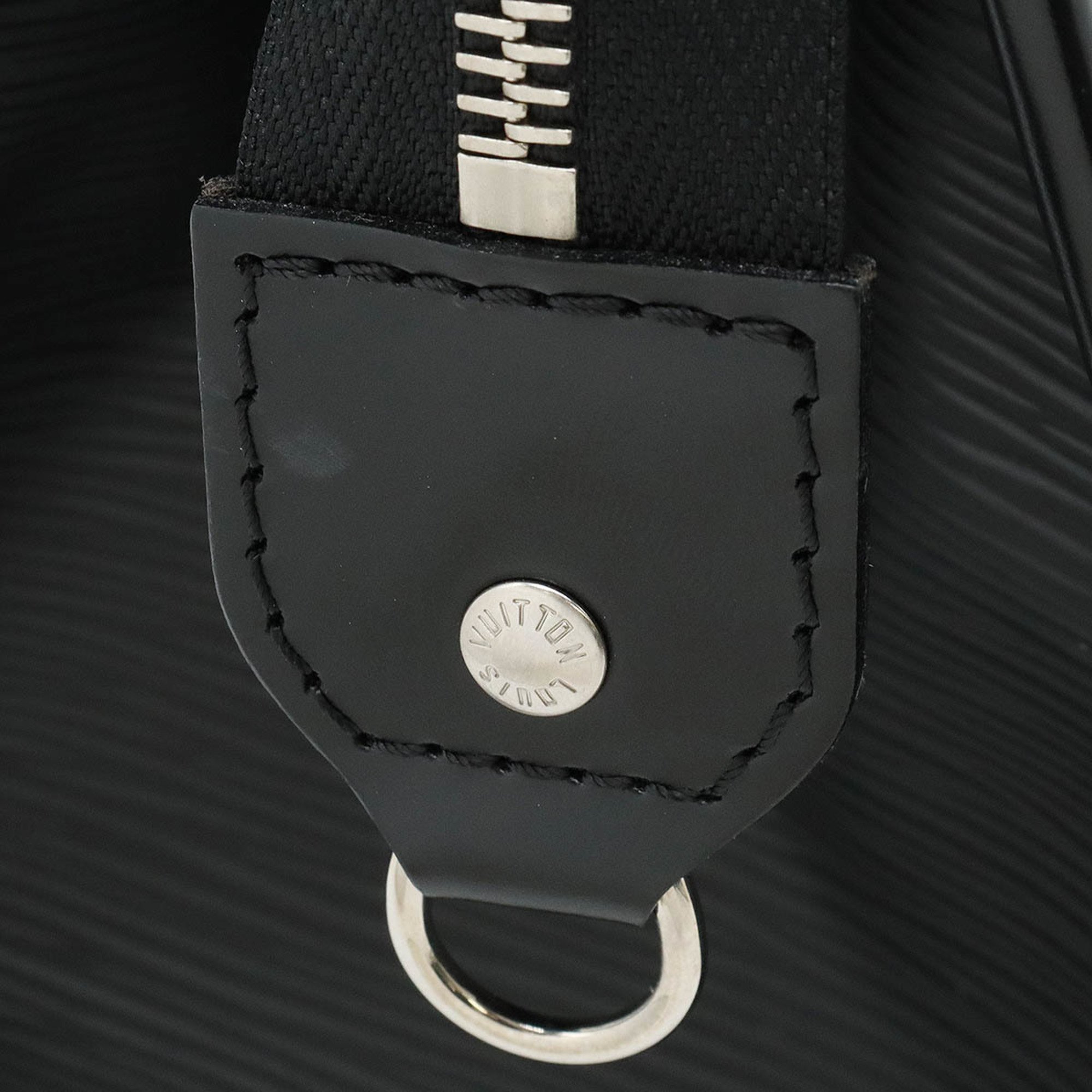 LOUIS VUITTON Louis Vuitton Epi Madeleine PM Shoulder Bag Handbag Noir Black M59332
